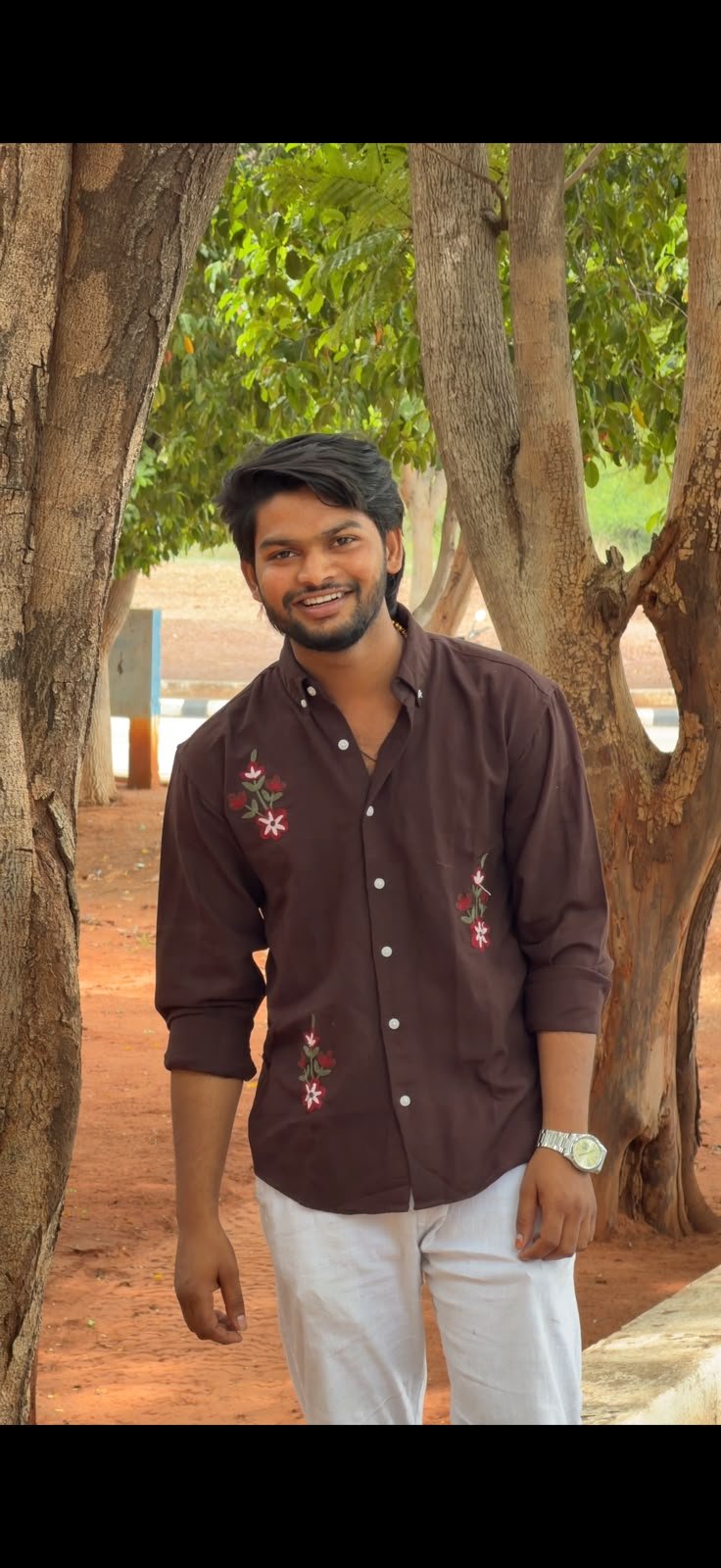 Rich Wine Relaxed Shirt